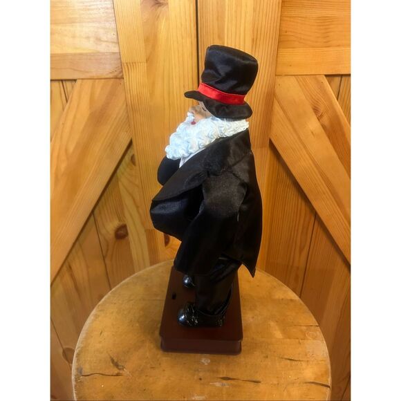 Santa Claus Sing And Dance Figurine 13” Tall Trim A Home Millenium Works (5818) - Picture 4 of 12